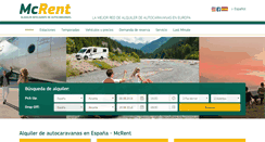 Desktop Screenshot of mc-rent.es